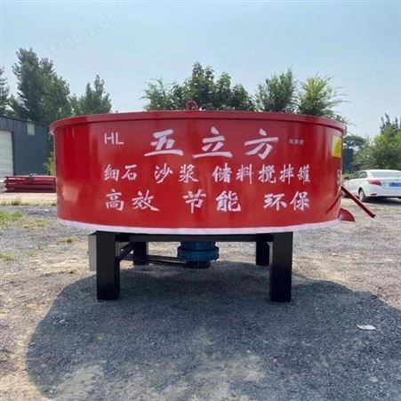 腾拓 细石砂浆储存罐 五立方 六立方 平口储料搅拌机厂家 品质可靠