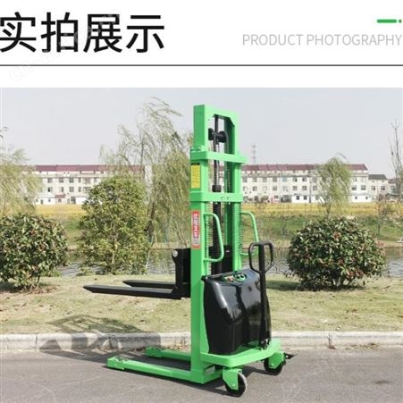 腾拓 供应半电动堆高车 液压叉车2吨 电动叉车配件 可定做