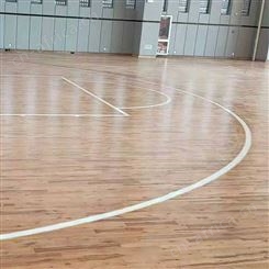 重庆实木运动地板篮球场羽毛球场枫桦木室内体育馆木地板厂家