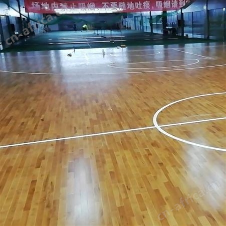 武汉学校篮球馆运动木地板体育场羽毛球舞台枫桦木22mm实木厂家