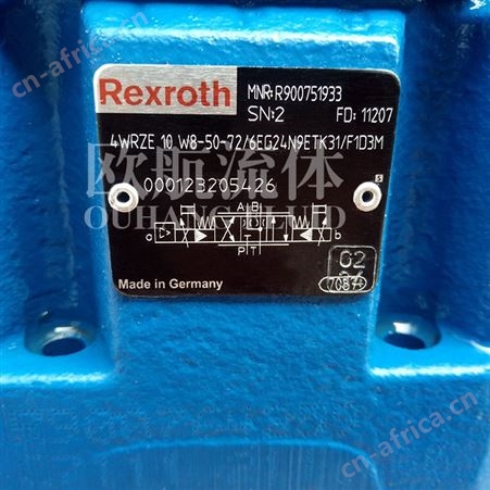 供应维修德国力士乐比例阀4WRZE 10 W8-50-726EG24N9ETK31F1D3M