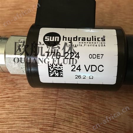 新品 美国SUN液压插装阀770-224