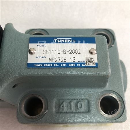 日本Yuken油研比例调压阀带EH放大板SB1110-B-2002背压阀
