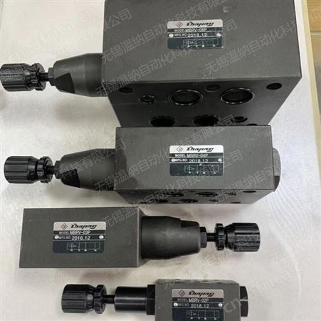 叠加式节流阀MSA-03-Y，MSA-04-X，MSA-04-Y温纳液压阀