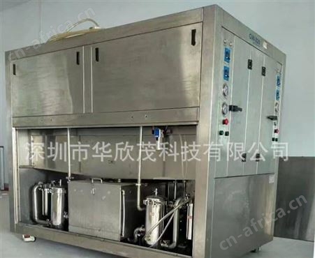 全气动钢网清洗机全自动SMT印刷网版清洗机厂家可同时清洗2块钢网