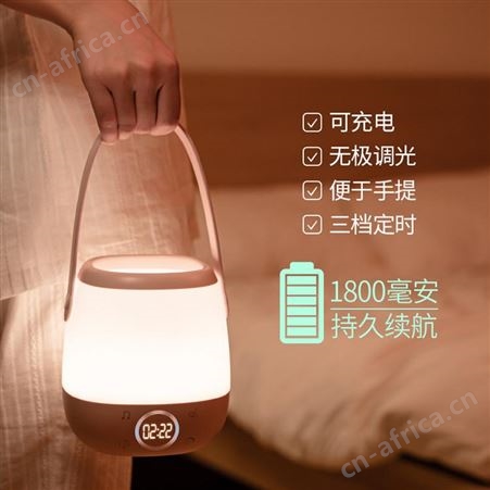 红素柔光喂奶灯 usb充电式智能小夜灯 300个起订不单独零售