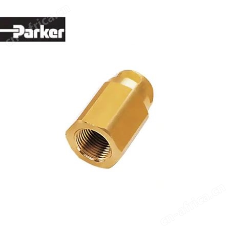 Parker派克LF 6100系列用于润滑和真空系统的黄铜快插接头6114 04 56（4mm公头、黄铜）