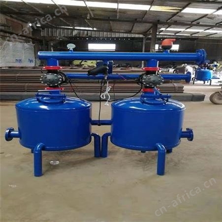 63-125mm农业水肥一体化设备 全自动反冲洗砂石过滤器 安装简单
