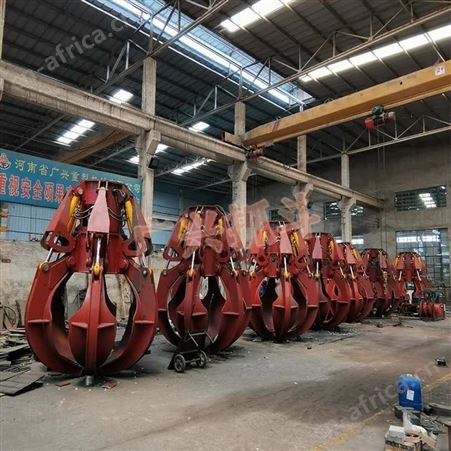 供应废钢抓斗 多瓣抓斗定制 广兴重型机械 诚信可证