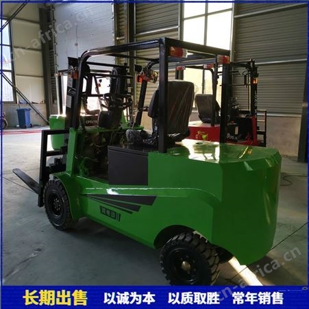 座驾式全电动叉车锂电堆高车四轮平衡重电瓶式铲车