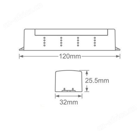 敏华电工π拿斯特智能照明控制器适配led支架应急伴侣M-ZFZD-E5W1112