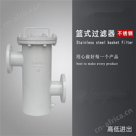 远湖厂家供应T型过滤器 毛发聚集器价格 污水袋式过滤器 法兰过滤