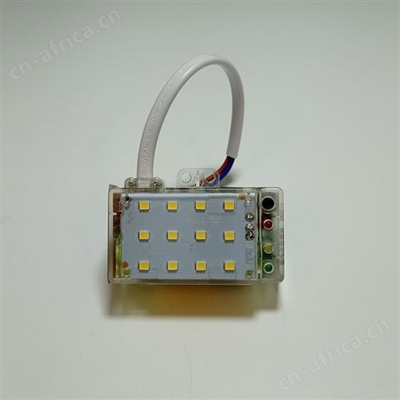 智能照明品牌拿斯特敏华电工LED应急灯配件吸墙式防火塑料晶透火柴盒M-ZFZD-E5W1113