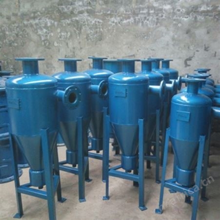 旋流除污器 采暖水旋流除砂器 螺旋式除砂器 旋流除污器