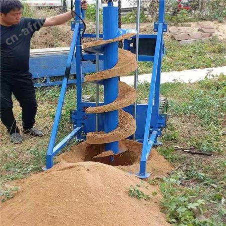 工业级电线杆钻孔机 栽电杆多种直径按需定制