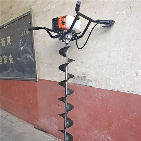 手提小型穿管钻孔机 单轴款自动旋挖钻长度长