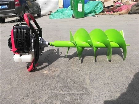 耐磨型种树挖坑机 钻基础孔