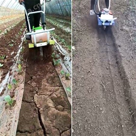 微耕机割草机 手推小型松土除草机 割草碎草极易操作