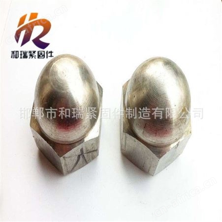 和瑞专业生产 现货供应螺纹盖 螺母帽 六角螺母保护帽大量供应