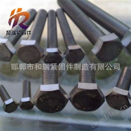 热镀锌螺栓 【热镀锌六角螺栓】和瑞紧固件 专业出售   现货直销