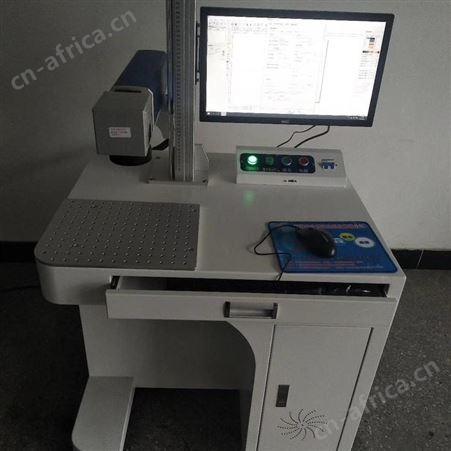 20W光纤激光打标机 台式金属铭牌刻字机激光切割镭射雕刻机不锈钢
