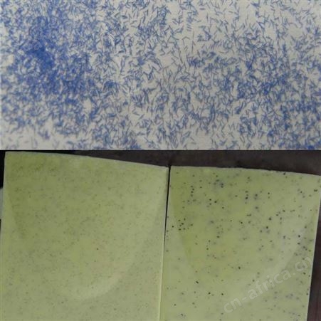行油漆专用高温毛点|AS橡胶高温毛点 纤维点云石短批发