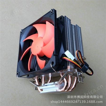 厂家批发热管散热器 一体机热管散热器 散热片加工 搏拓之风