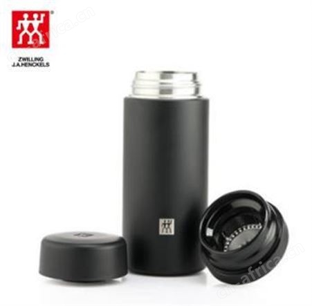双立人ZW-BP102真空保温水杯420ml (黑色)