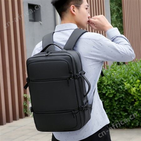 贴牌定制新款商务通勤usb多功能防水学生旅行男士电脑背包 双肩包