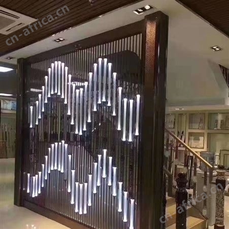 酒店大堂现代不锈钢屏风 天九成不锈钢屏风厂家