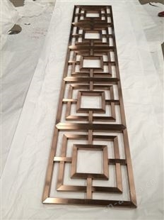 浮雕蚀刻不锈钢屏风 大堂激光镂空不锈钢屏风