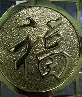 供应304拉丝黄钛金动物腐蚀画 欧式复古玫瑰金不锈钢蚀刻画装饰