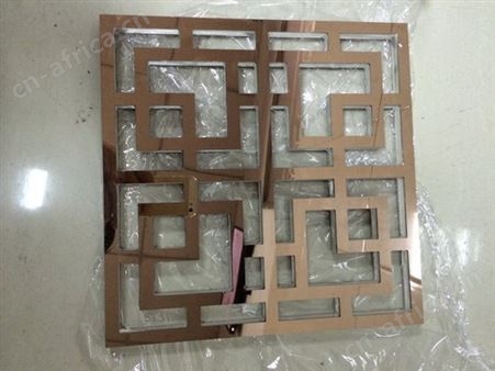 不锈钢屏风 来图定做不锈钢欧式复古屏风 酒店隔断屏风