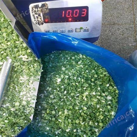优质香葱圈散装 餐厅火锅店用调料葱段 速冻果蔬食品加工 绿拓食品