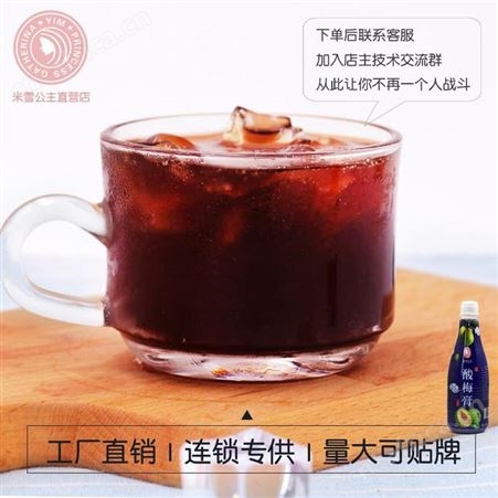 米雪公主 酸梅膏价格 广汉奶茶原料批发