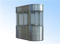 1.2x2.5不锈钢两头弧岗亭