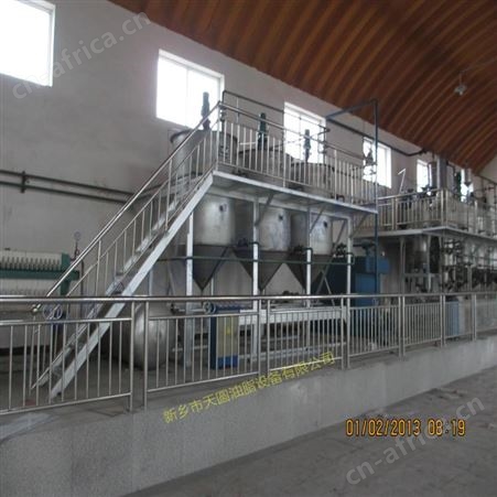 植物油加工成套设备 天圆油脂 新型红花籽油榨油成套设备 精工制作