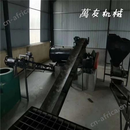 萬友猪粪粉剂有机肥生产线全套设备小型自动化处理制肥机器