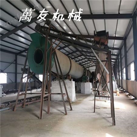萬友猪粪牛粪有机肥筛分机滚筒式颗粒筛分机粉剂筛选设备