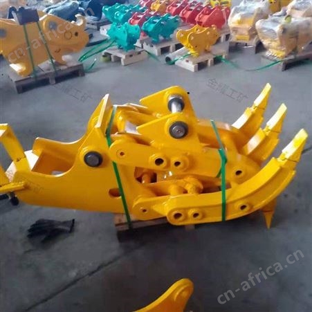 金耀 抓起物体重量大液压旋转抓木器 开口尺寸2米