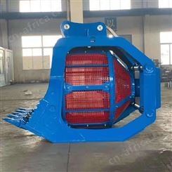 金耀 液压操控挖机滚筒旋转筛分斗 沙石分离神器