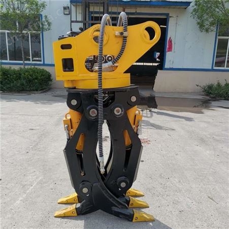 金耀 小型液压旋转抓木机 操作方便轮式抓木器