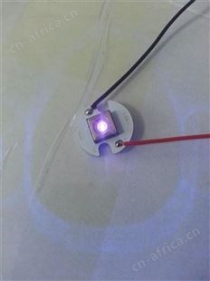 荧光探伤检测uv灯珠，黑光探伤手电筒365nm3W灯珠NCSU033B
