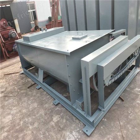 1000型加湿干灰粉状物料双轴搅拌机 生活垃圾畜禽粪便混合设备