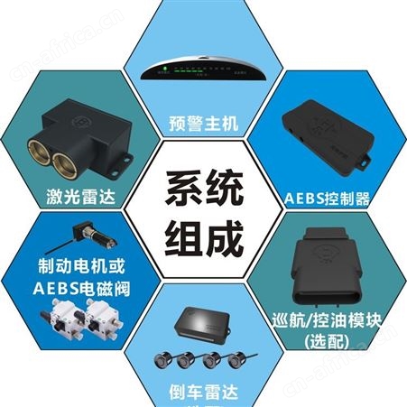 前向主动安全系统 前向防碰撞系统  独立安装 距离自动计算