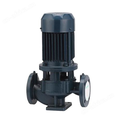立式管道离心泵新界SGLR50-200工厂锅炉热水5.5kw单级增压泵