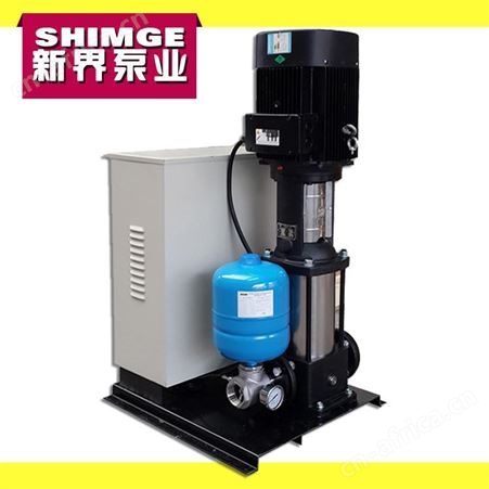 立式变频增压泵新界BLT8-3不锈钢1.1kw自来水管道全自动二次加压泵
