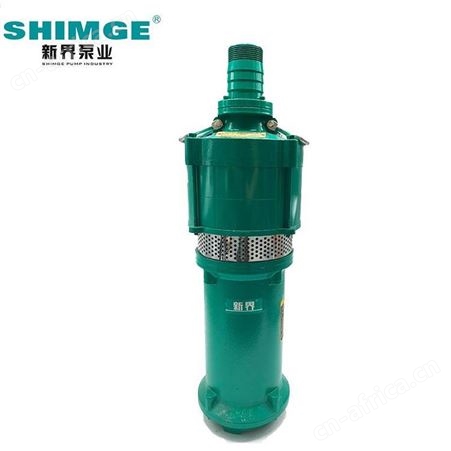 SHIMGE新界QD3-50/3-1.1J干式潜水泵民用220V电压清水排水泵