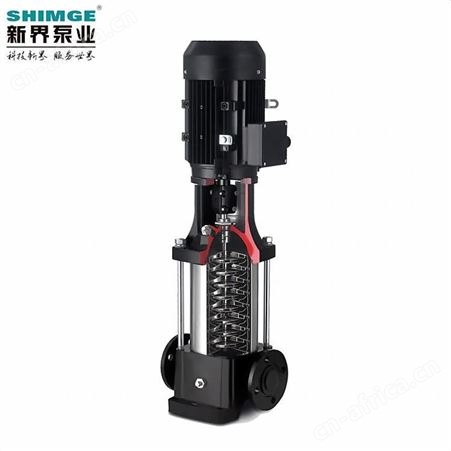 SHIMGE新界多级泵BL90-6-2不锈钢立式离心泵商用管道增压泵