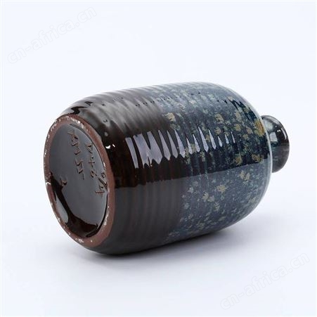 紫砂陶瓷酒瓶 酒坛一斤装黄白酒陶瓷 空酒瓶酒壶酒具 艺术陶瓷酒瓶定做